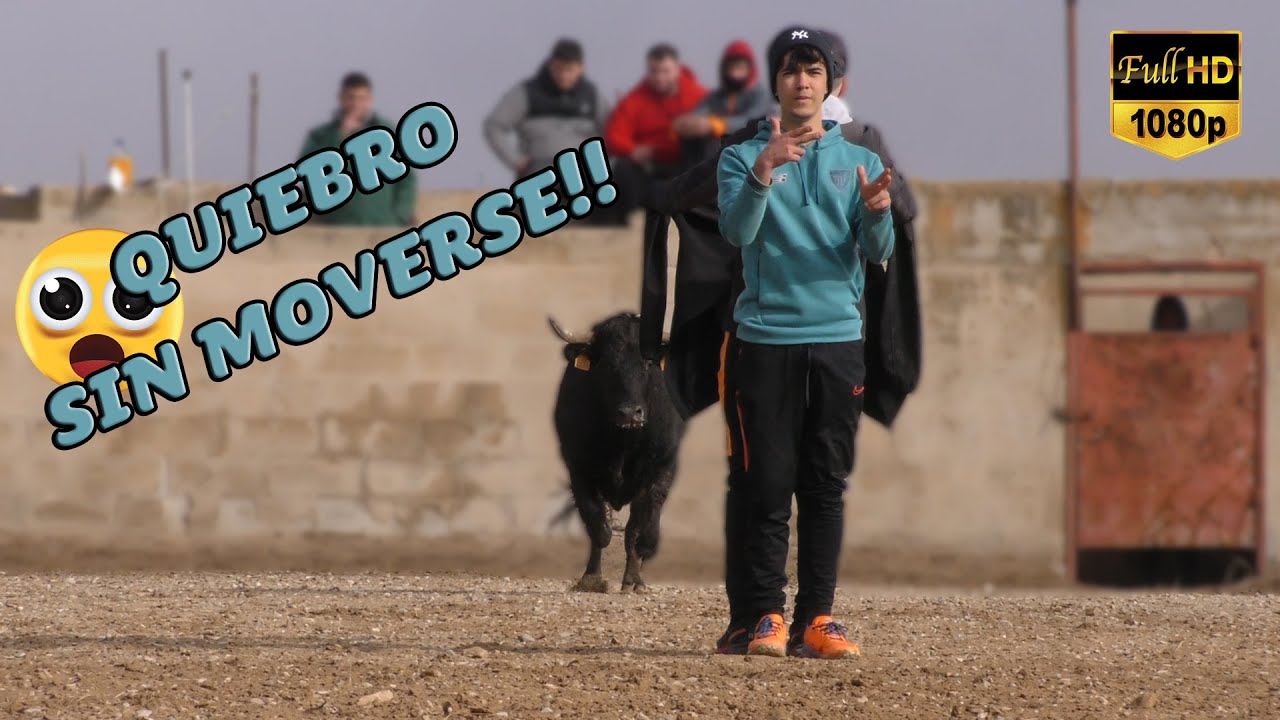 😲 QUIEBRO SIN MOVERSE!! Tienta Saso & friends
