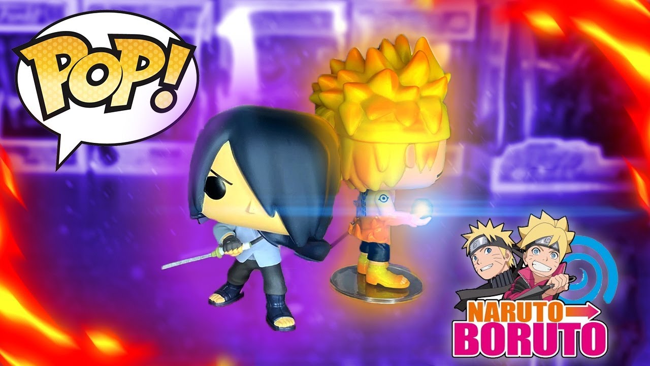 Обзор фигурок Саске и Наруто в режиме 6 путей от Funko Pop