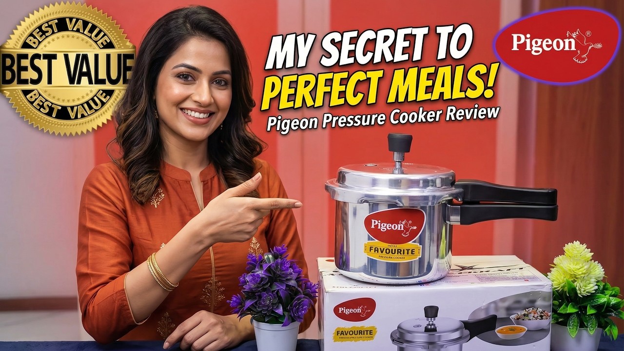 Pigeon Cooker - By Stovekraft Favourite Induction Base Aluminium Pressure Cooker 3 Liters Review