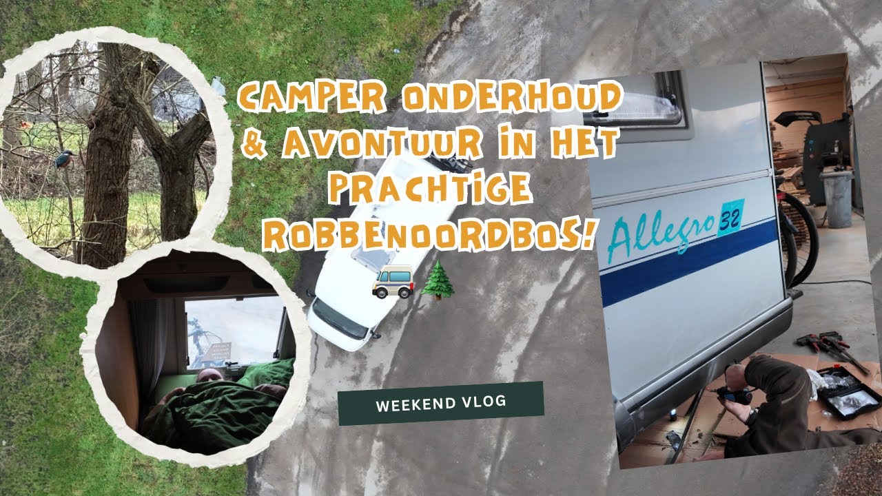 Camperklus & IJsvogels Spotten in het Bos! 🚐🌲✨ | Ons Weekendavontuur
