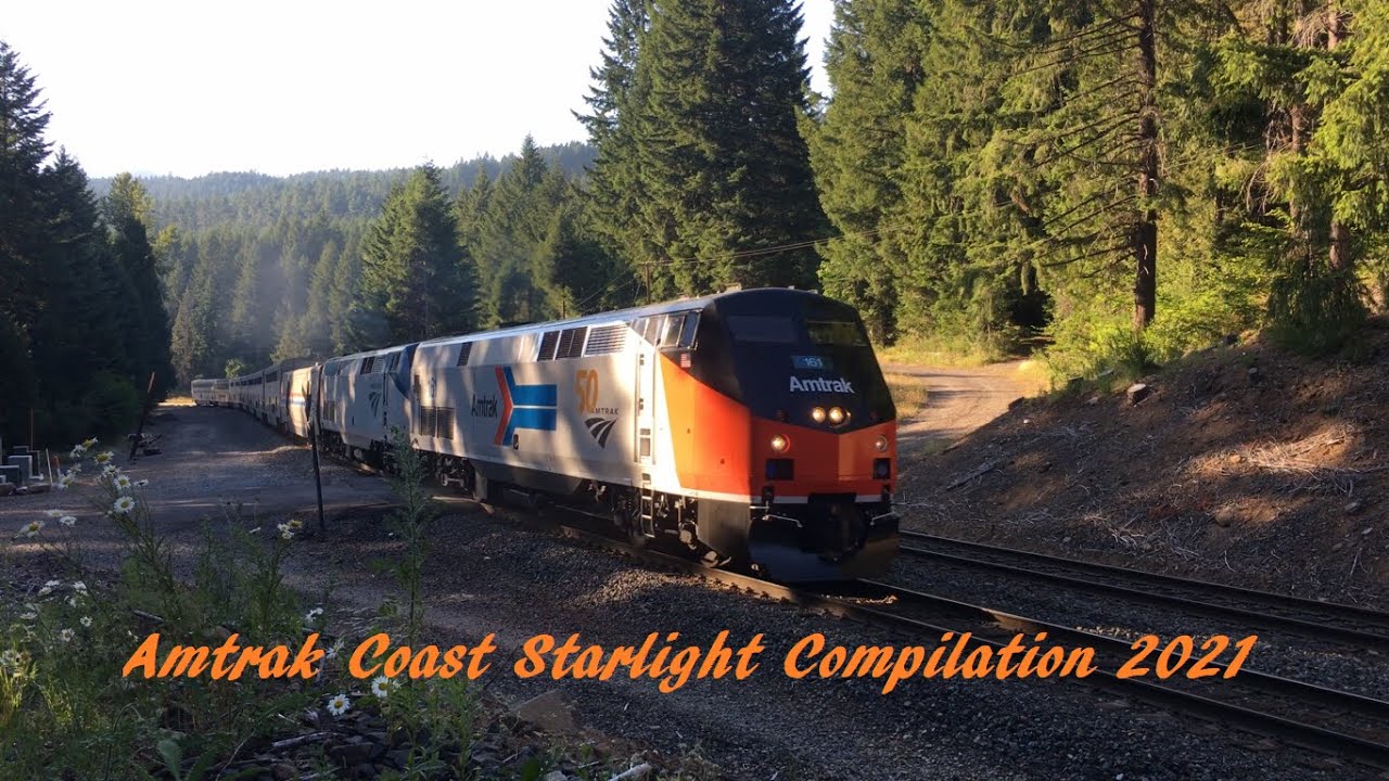2021 Amtrak Coast Starlight Compilation