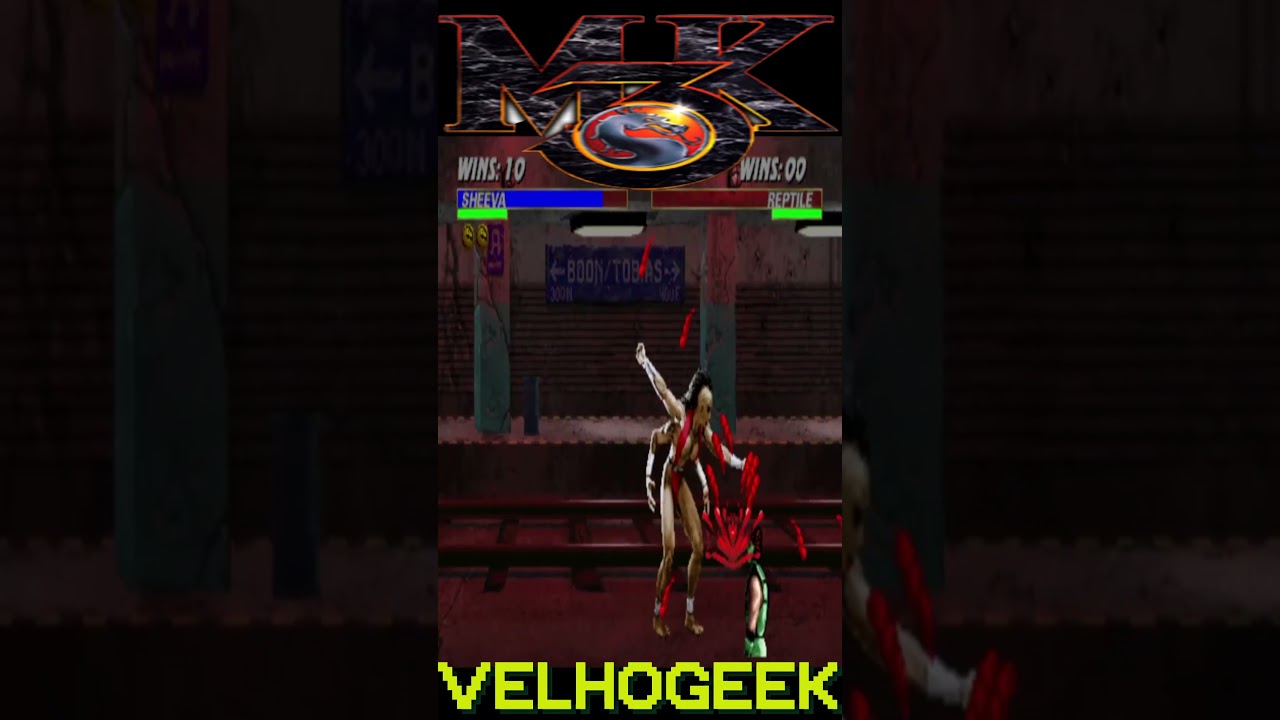 SheevaxReptile #mk3  #mk3 #mortalkombatultimate #nostalgic #shorts #short #velhogeek #gaming #games