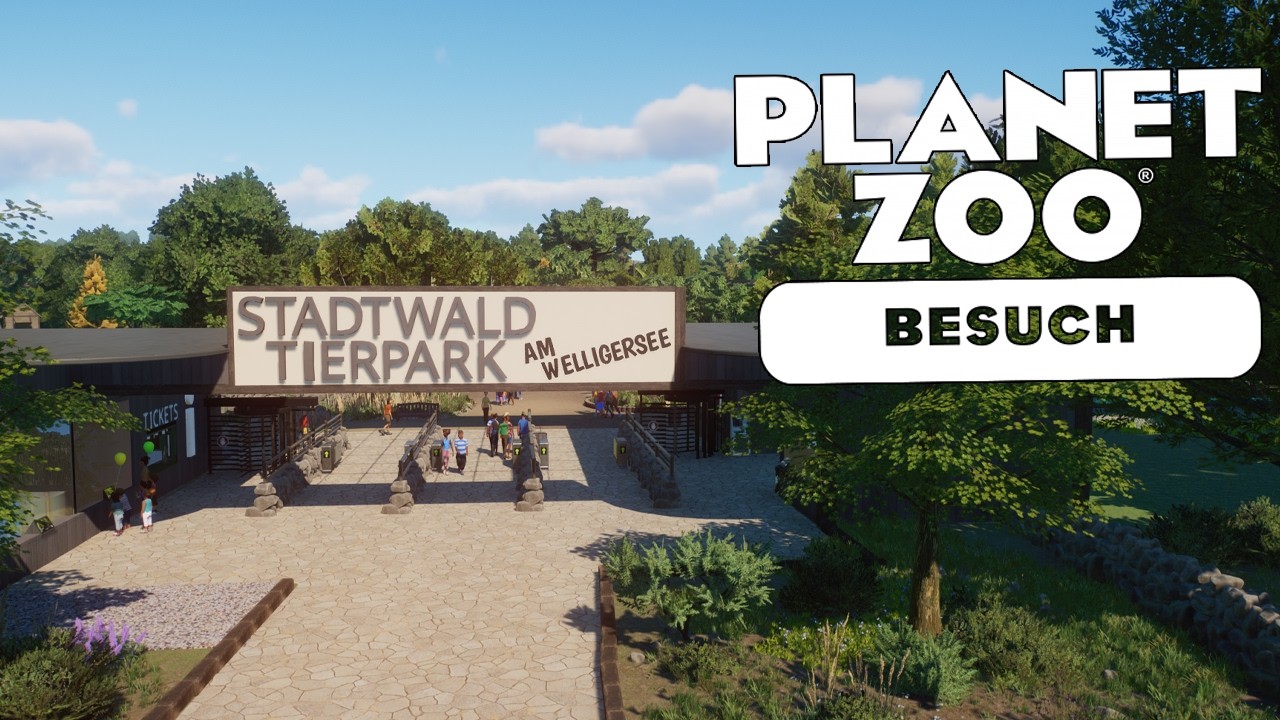 Stadtwald Tierpark am Welligersee von Serena285 «» Planet Zoo Community Besuch 🏕 | Deutsch