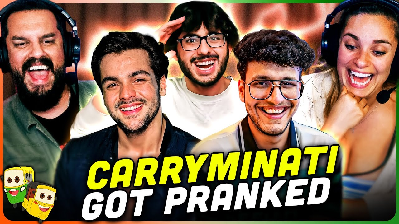 TRIGGERED INSAAN - Ashish Chanchlani and I Pranked Carryminati and Fukra Insaan Video Reaction!