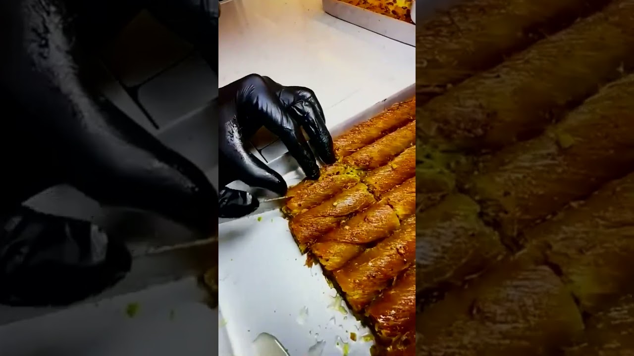 European Street Food-Fried meat roll cheese sticks🍗🍌🍮