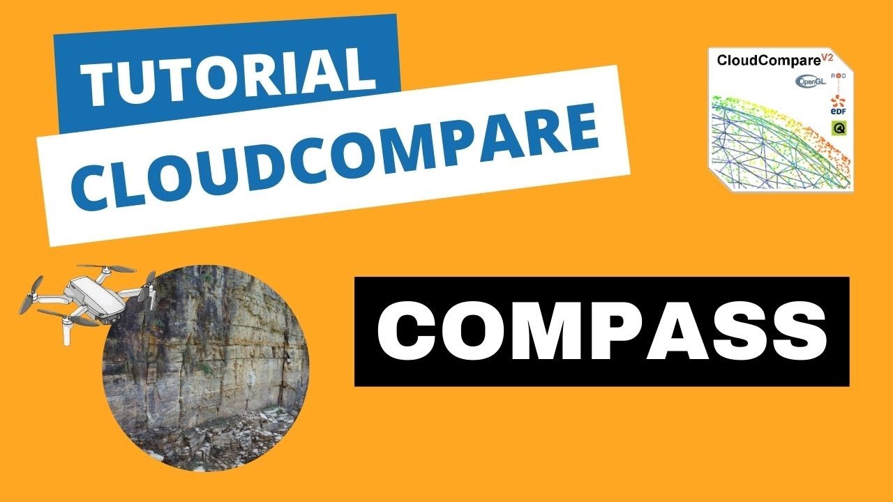 Tutorial#Cloudcompare // Compass - Mapeamento Geológico Estrutural