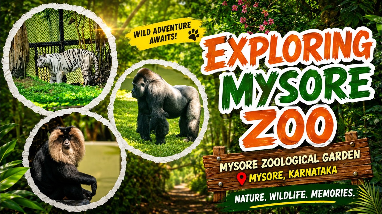 A day at Mysore Joo || Exploring Mysore Zoo || Virtual Tour of Mysuru Zoo || Mysore Travel Vlog