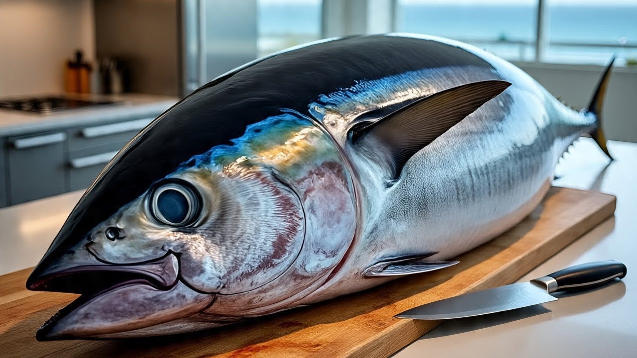 BIG TUNA Butchering MASTER: Fastest TUNA Cutting in the World? 🔪🔴LIVE 22 Februari 2026 #TunaCut