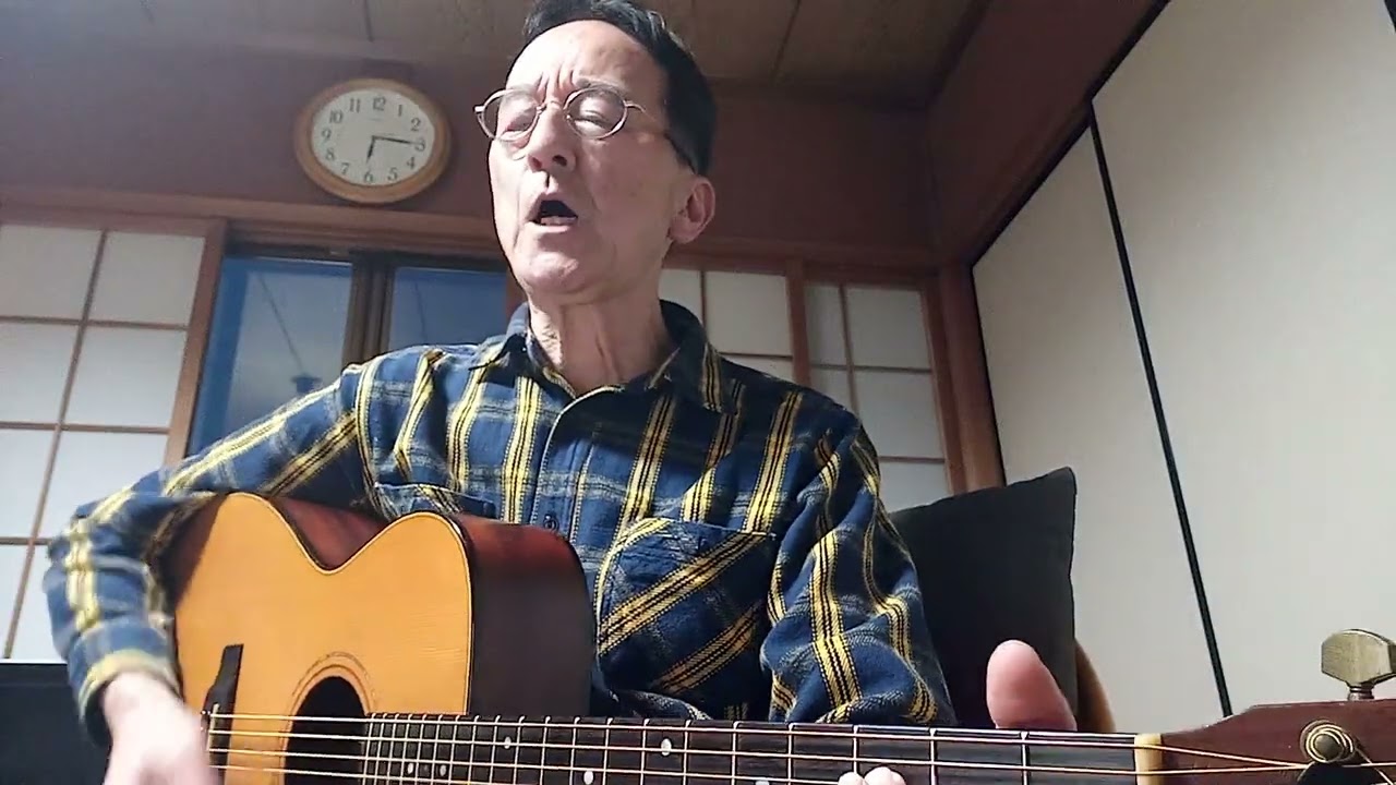 #めじろ梅歌｡梅の花とめじろ、いいですね～！🎵🎸オリジナル曲No660｡