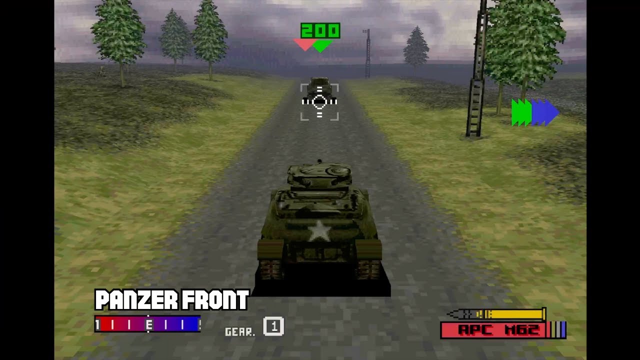 Panzer Front - Poteau (T69E3) | USA Campaign [PS1]