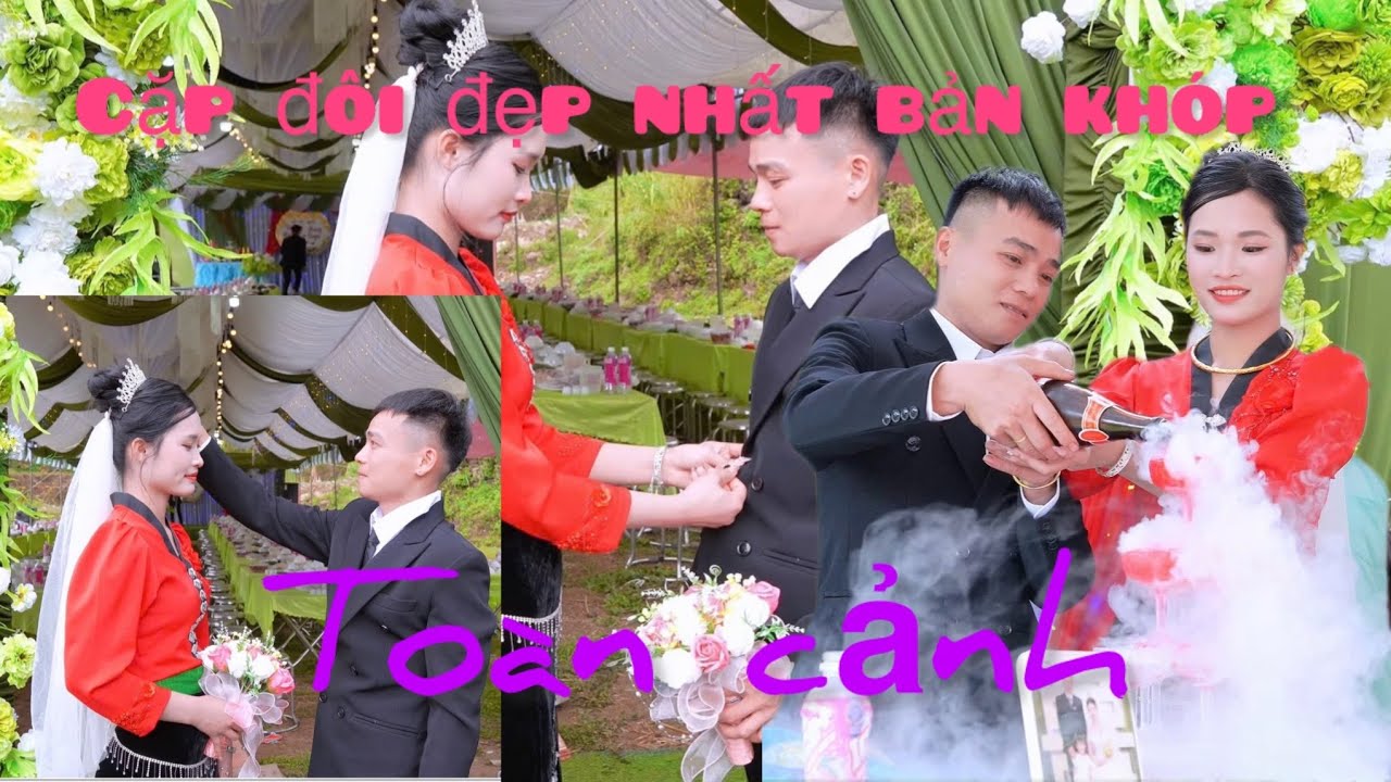 TOÀN CẢNH MỪNG ĐÁM CƯỚI CÔ DÂU THU HẰNG CHÚ RỂ HOÀNG TUYÊN TẠI BẢN KHÓP XÃ MƯỜNG GIÔN TỈNH SƠN LA