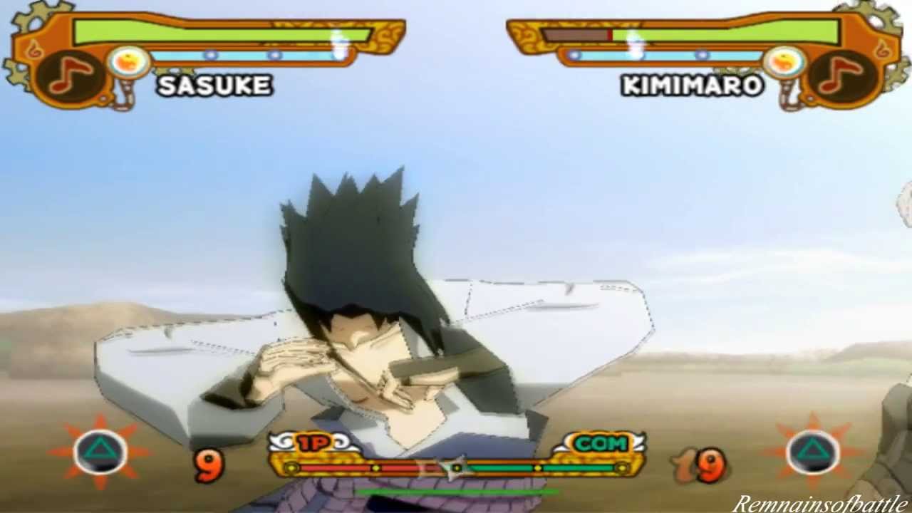 -Requested- Naruto:Ultimate Ninja 5: Sasuke vs CS2 Kimimaro 「Insane」