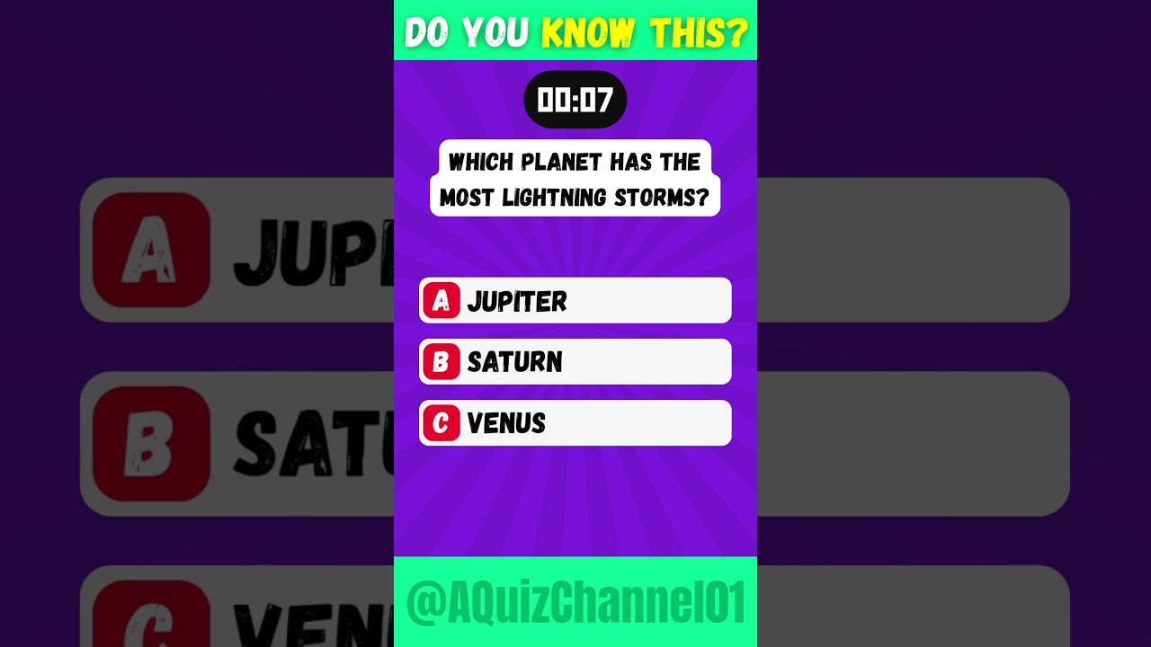 Can You Pass This General Knowledge Speed Quiz? 🔥 #gkchallenge #shorts #aquizchannel