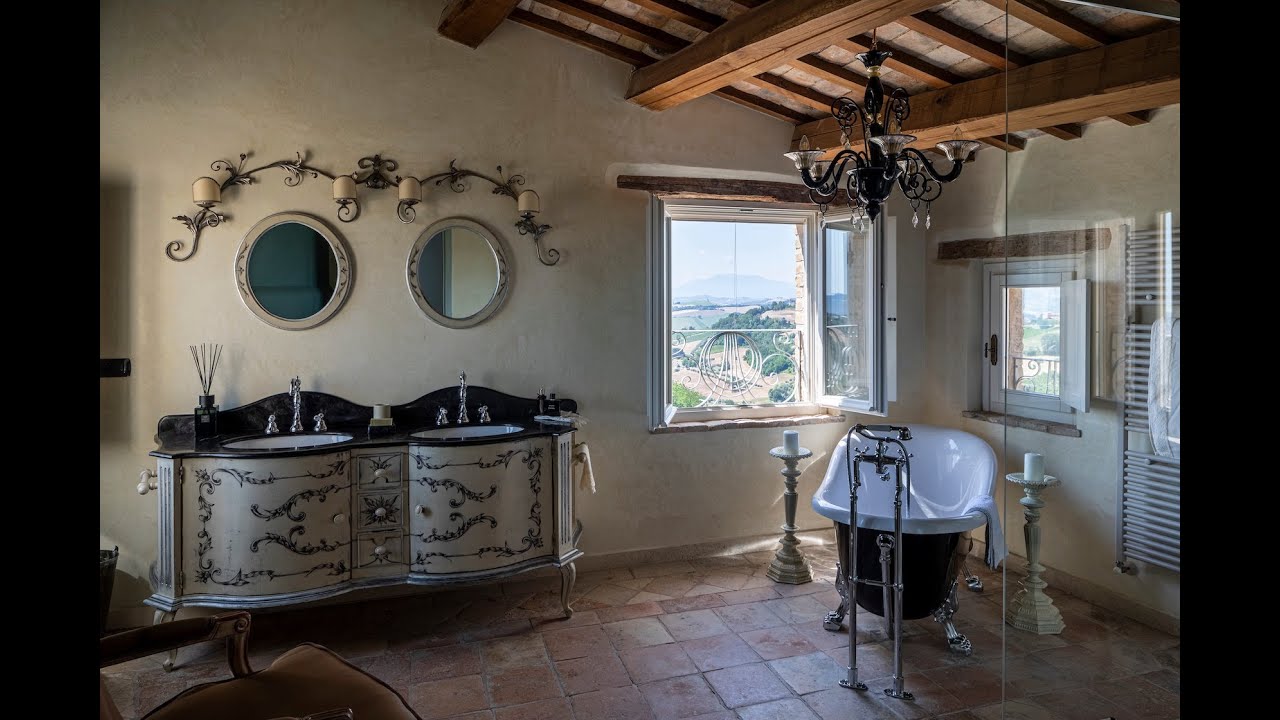 Palazzo Scarsini - Quick Video Tour - Petritoli, Le Marche, Italy