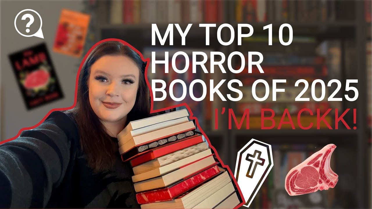 I read 110 horror books in 2025 💀🖤 Here are my TOP 10 👀🐑🥩