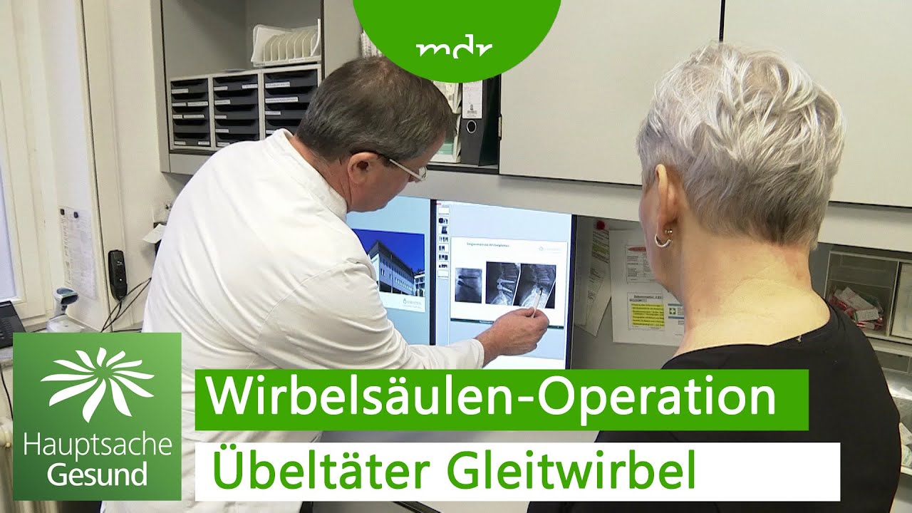 Fieser Übeltäter: Rückenschmerzen durch Wirbelgleiten | Hauptsache gesund | MDR
