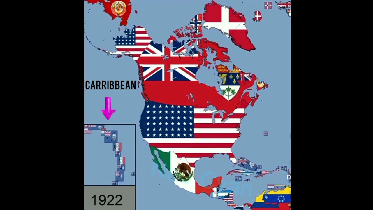 Evolution of North America 1770-2012 (i know nothing)
