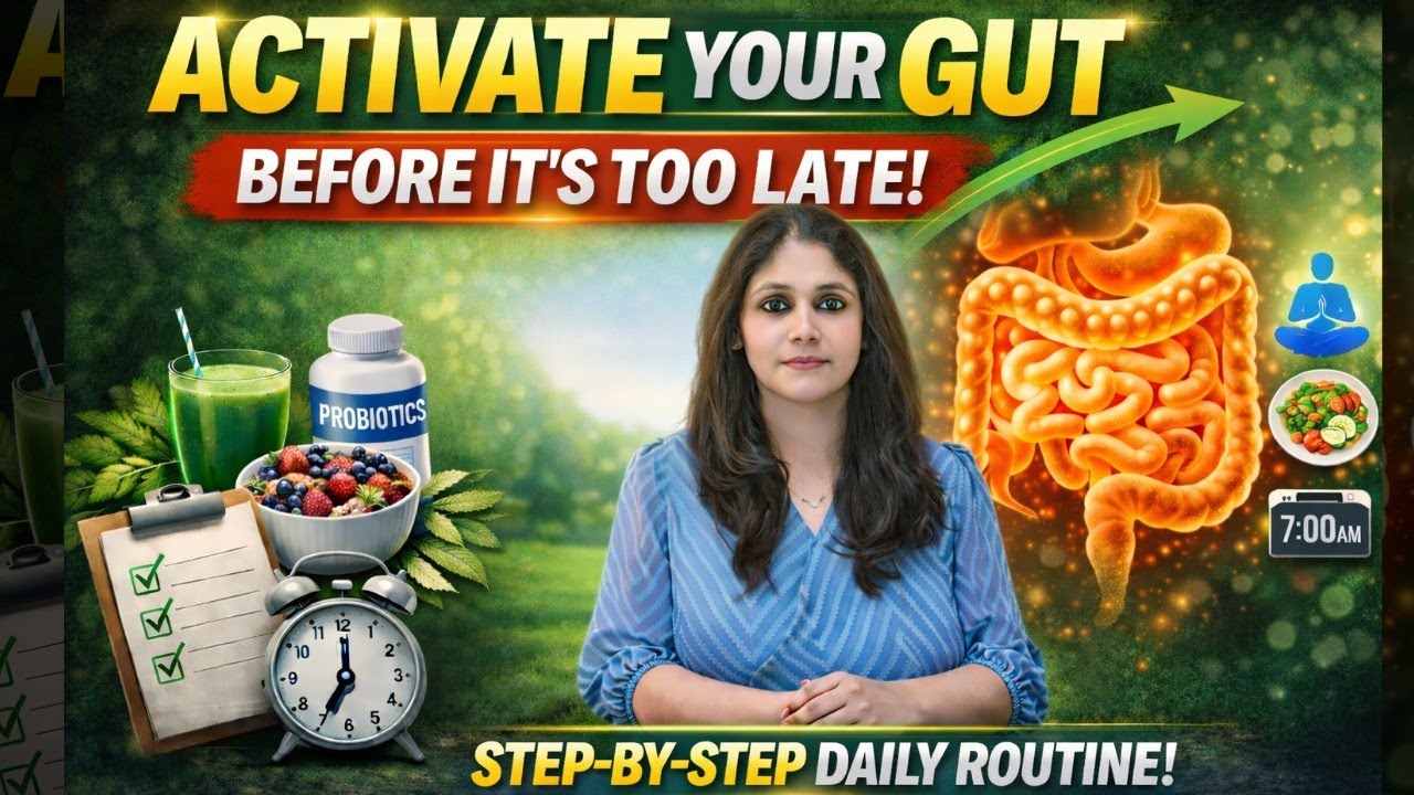 Activate Your Gut Before It’s Too Late! | Step-by-Step Morning Routine for Better Digestion