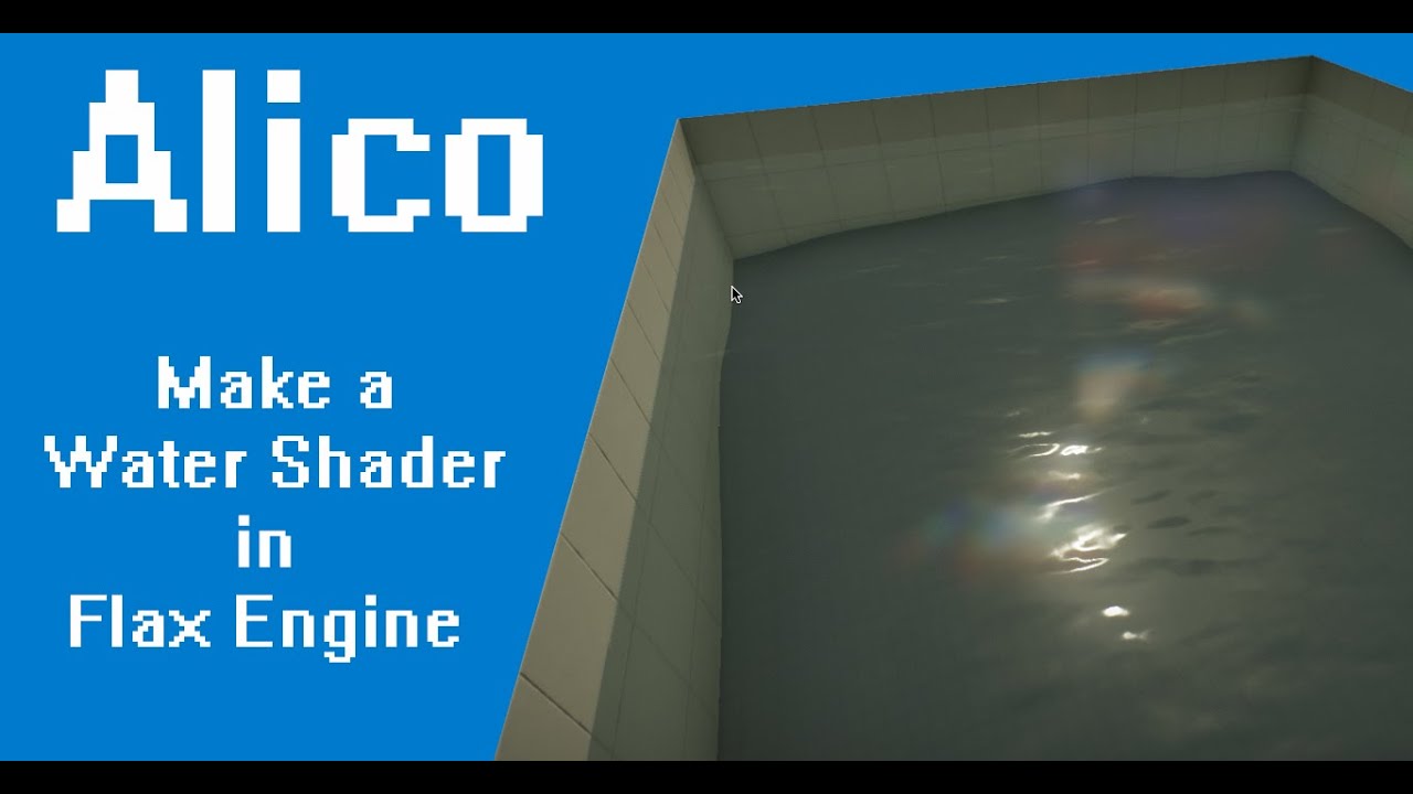 Tutorial | Making a Water Shader in Flax Engine #flaxengine