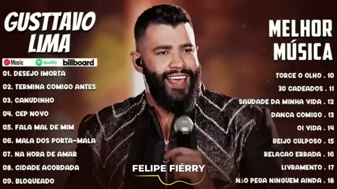 AS MAIS TOCADAS 2026 - PLAYLIST SERTANEJO - ESPECIAL GUSTTAVO LIMA (EMBAIXADOR 🏛)  Top Sertanejo2026