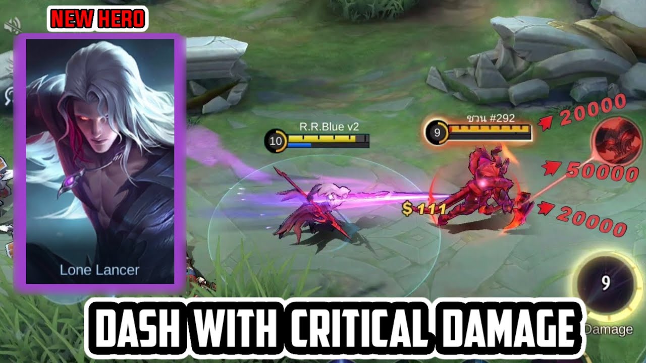 This New Hero Arlott Can Dash With Critical Damage