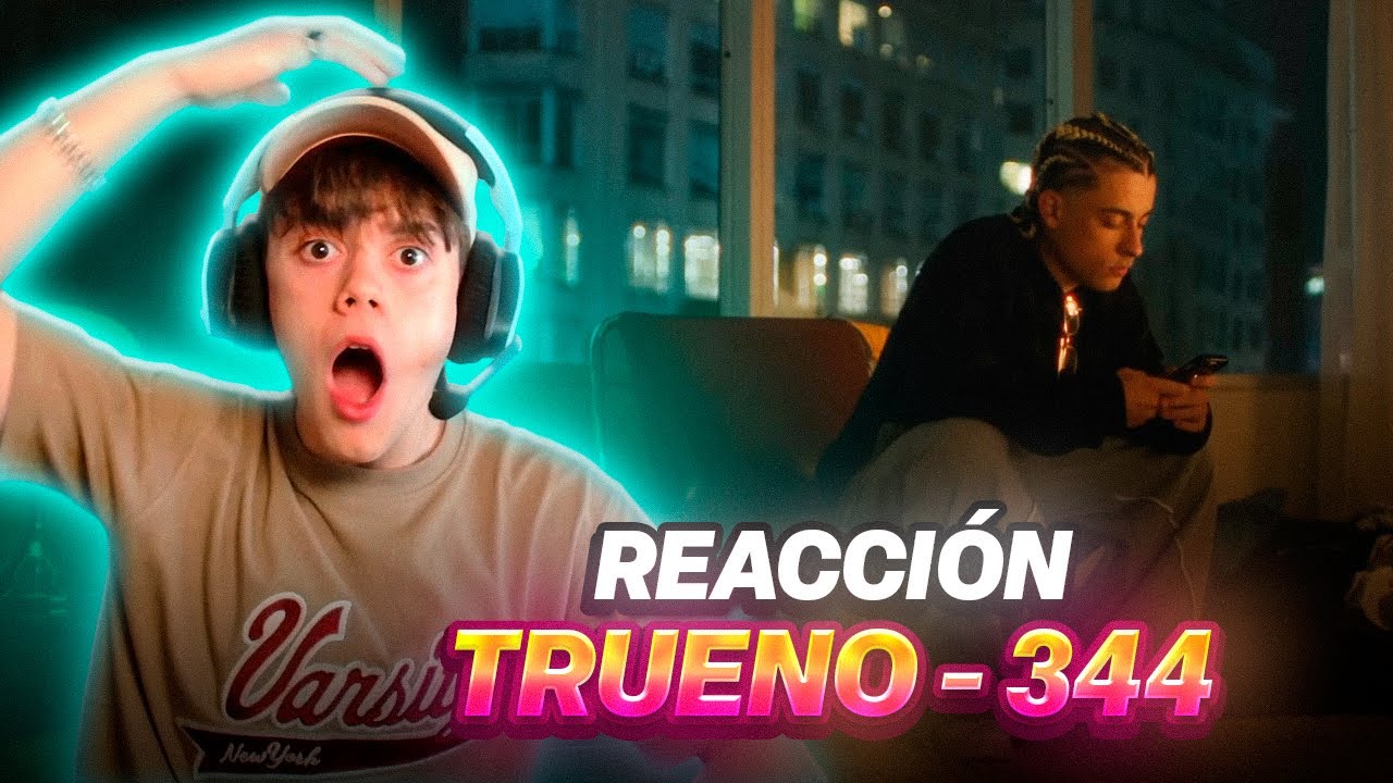REACCIÓN A Trueno, DJ Premier - 344 (Visualizer)