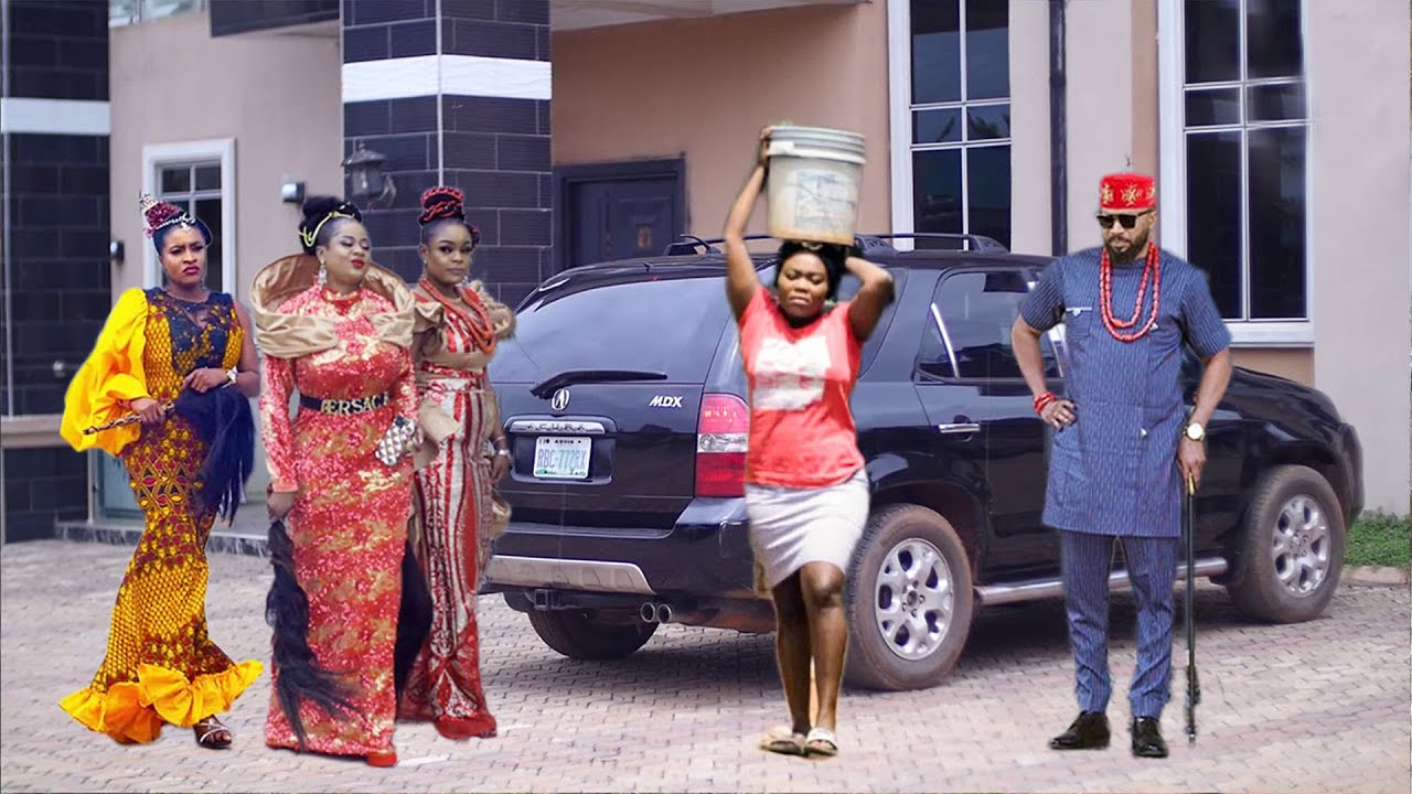 Prince Rejected All D Beautiful Princesses & Chose D Maid That Saved Him As Wife |Nigerian Movie