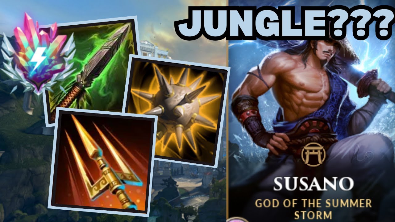 Yes I Can Jungle!! - Susano Deity Jungle Gameplay Smite 2