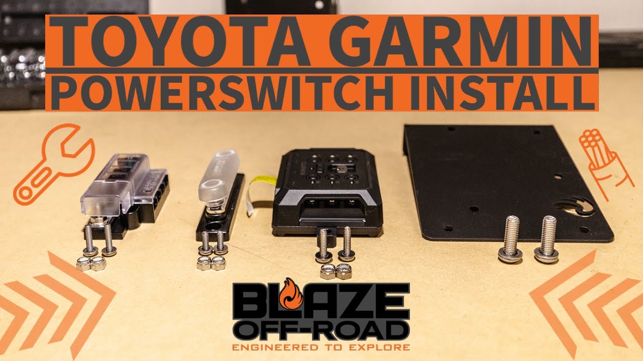 Installing A Garmin PowerSwitch On A 3rd Gen Tacoma - Blaze Off-Road Kit