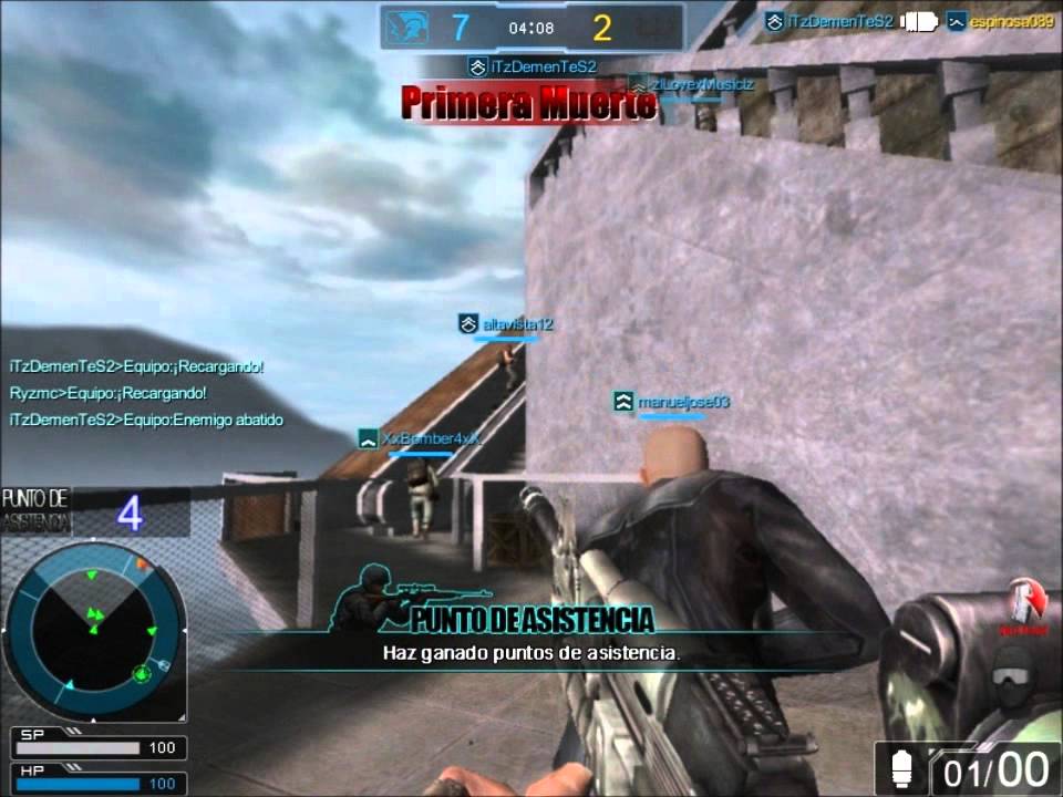 Jugando Op7 (antiguo clan) -MenInChile- (nuevo clan)