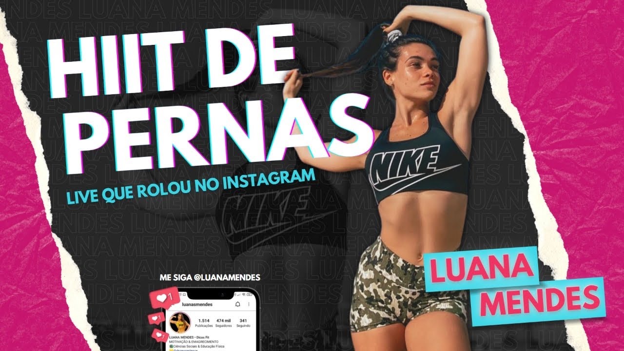 HIIT DE PERNAS - LIVE @desafiomendes