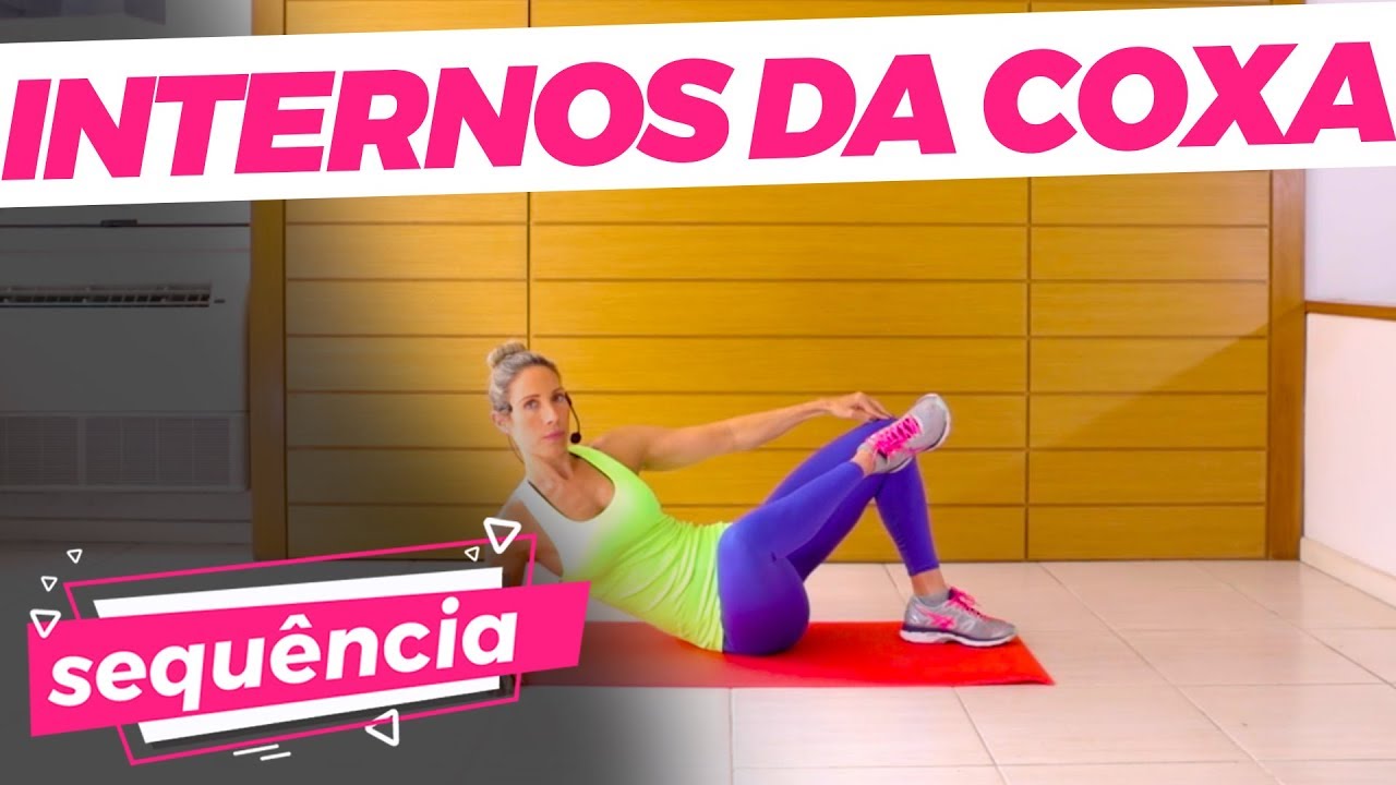 Melhor Treino para a Parte Interna da Coxa (SEM PESOS) | Camila Sachs