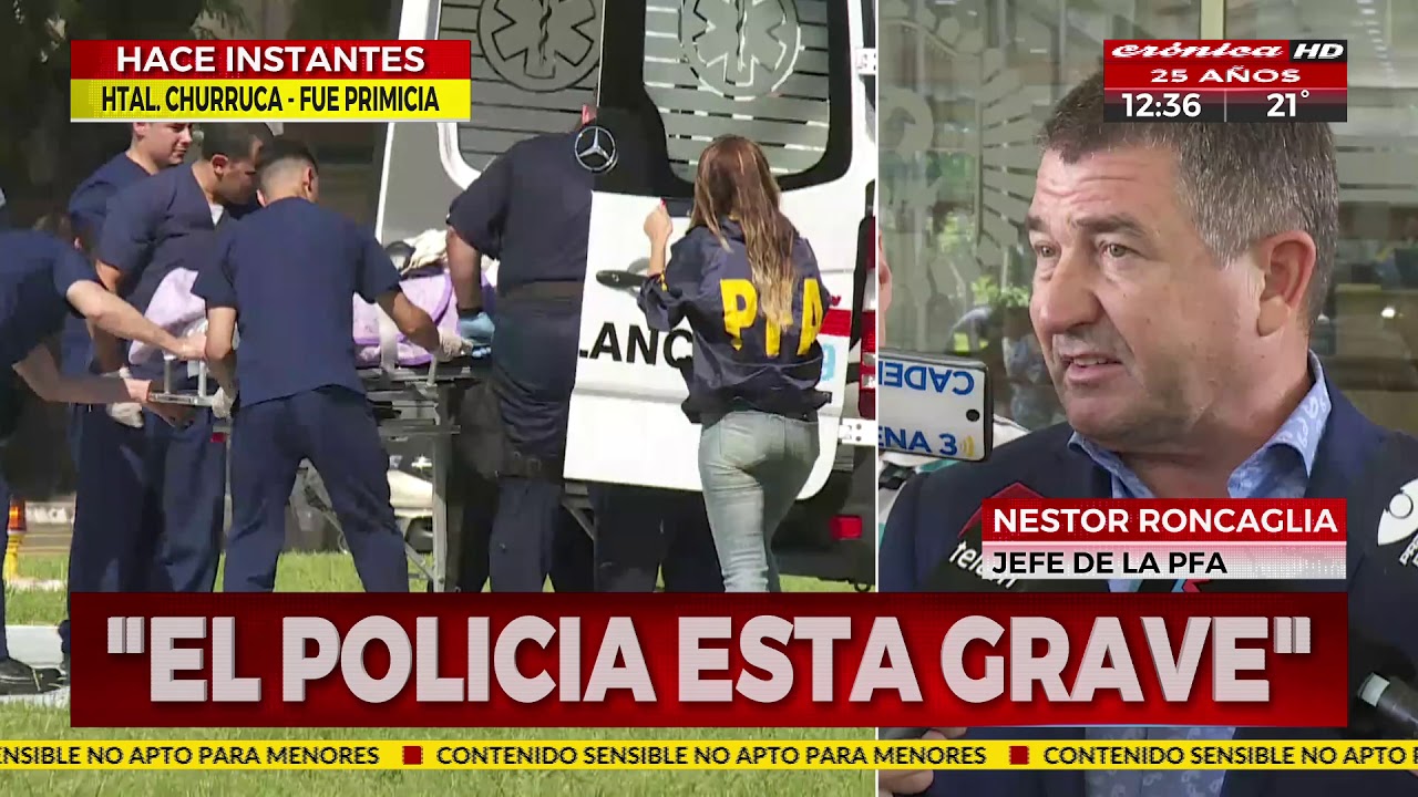 Tiroteo entre policías. Así hablaba Néstor Roncaglia, jefe de la PFA