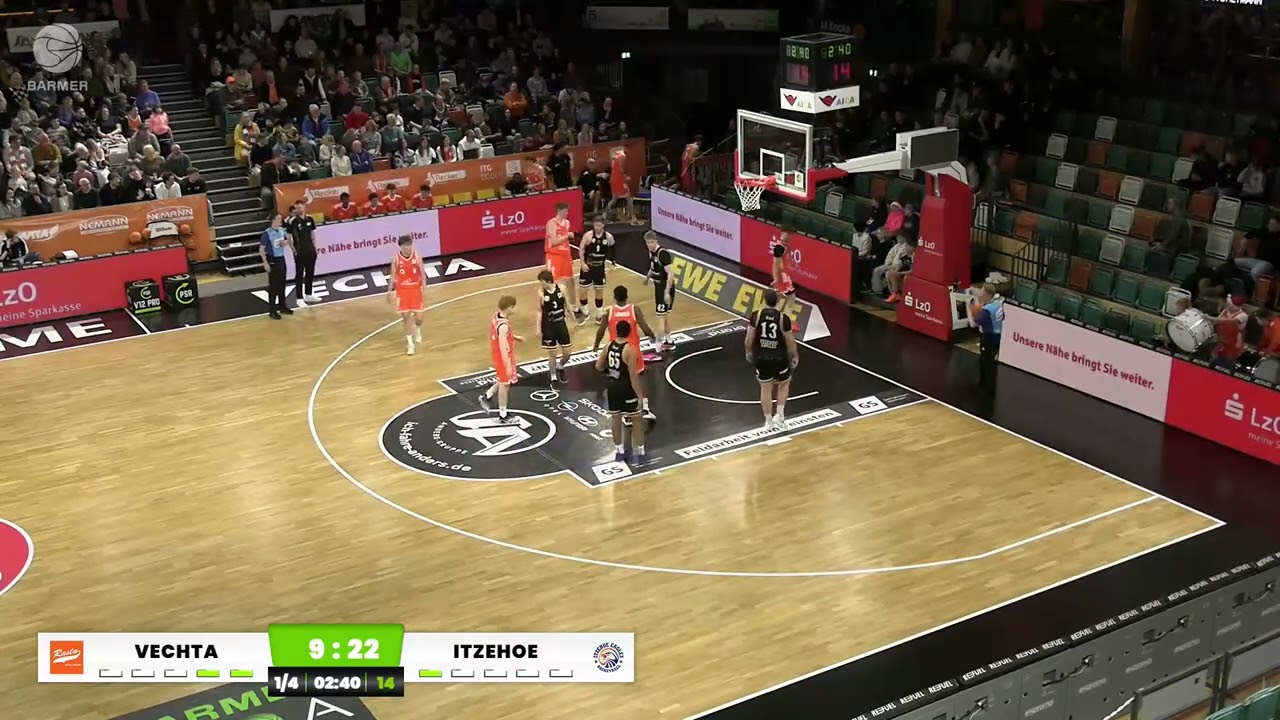 Jonathan Elzie Rasta Vechta vs Itzehoe Eagles 12.21.2025