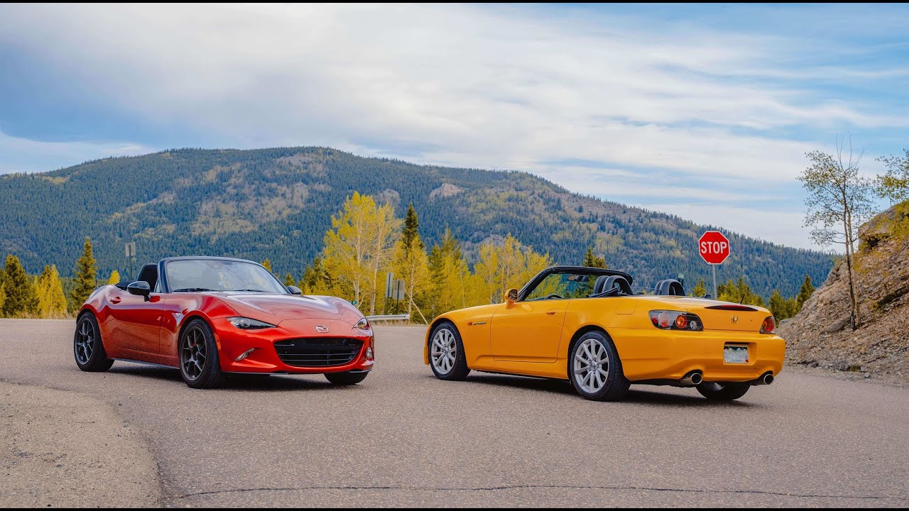 ND MX5 Miata + AP2 S2000 Mountain Road Drive