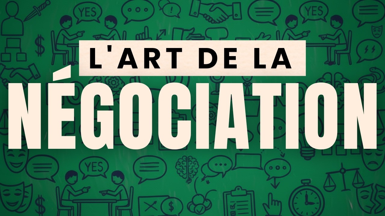 Le négociateur de HARVARD explique : Comment négocier avec des personnes DIFFICILES et gagner