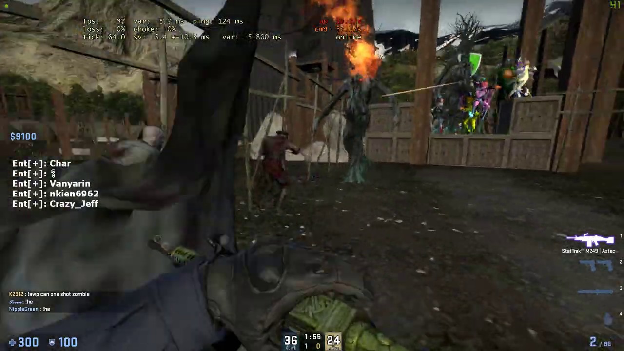 Counter-Strike: Global Offensive - Zombie Escape Mod - ze_lotr_isengard_csgo1 - Stage 2 (Right Path)