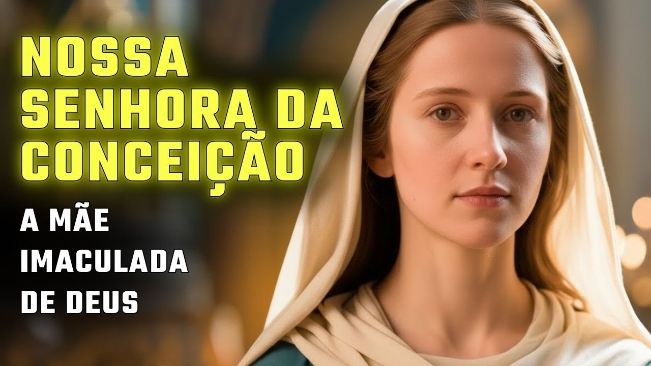 08 de Dezembro  Nossa Senhora da Conceição: A Mulher Imaculada que Deus Escolheu Antes do Tempo