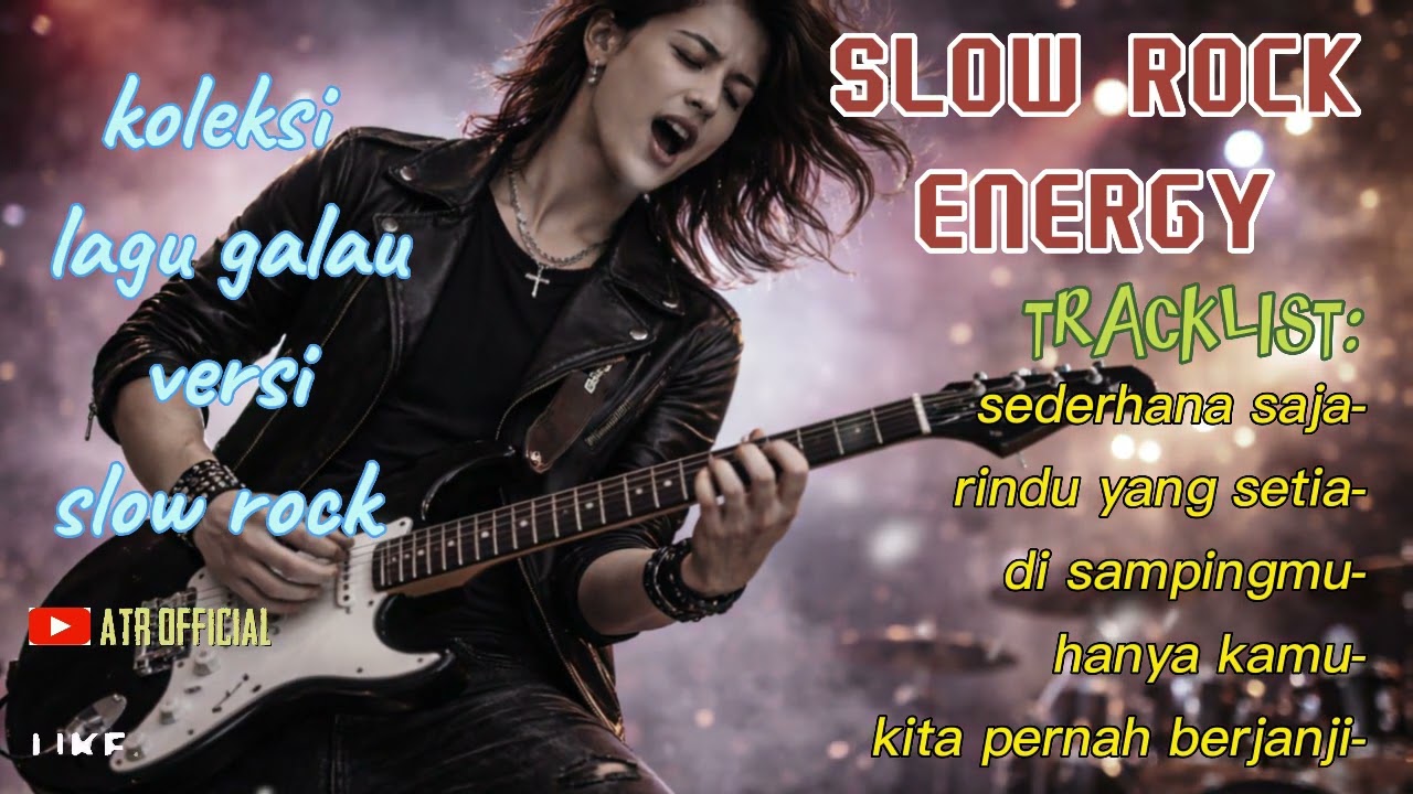 koleksi lagu galau versi slow rock energy || kumpulan slow rock energy