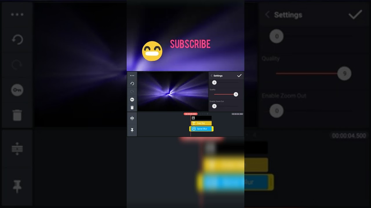 kinemaster text effects|kinemaster text animation|kinemaster colourful text  editing video#shorts