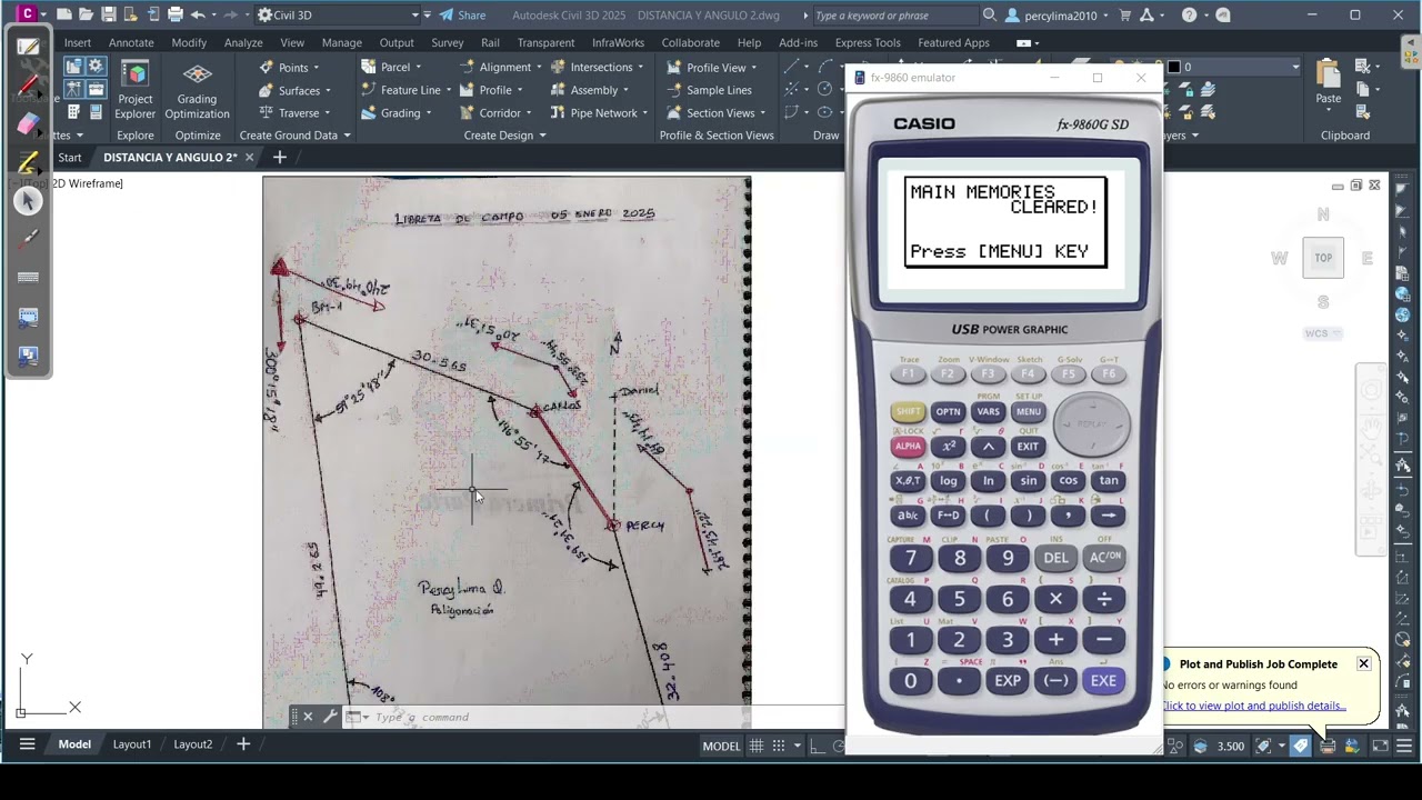 PROCESAMIENTO POLIGONALES TOPOGRAFICAS CON STAR NET PRO POLIGONAL CERRADA MicroSurvey STARNET