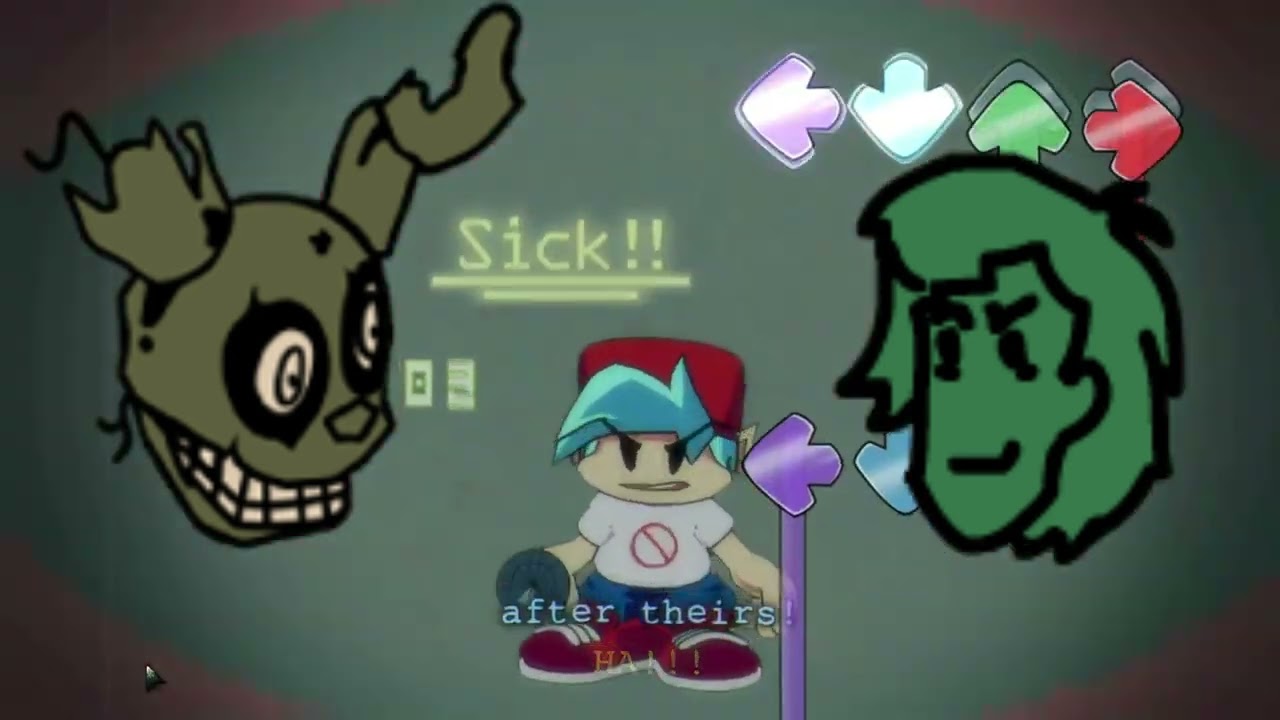 FRIDAY NIGHT FUNKIN' VS FNaF 3 | Everlasting but Shaggy sing it (Unsolvable Mystery Springtrap)