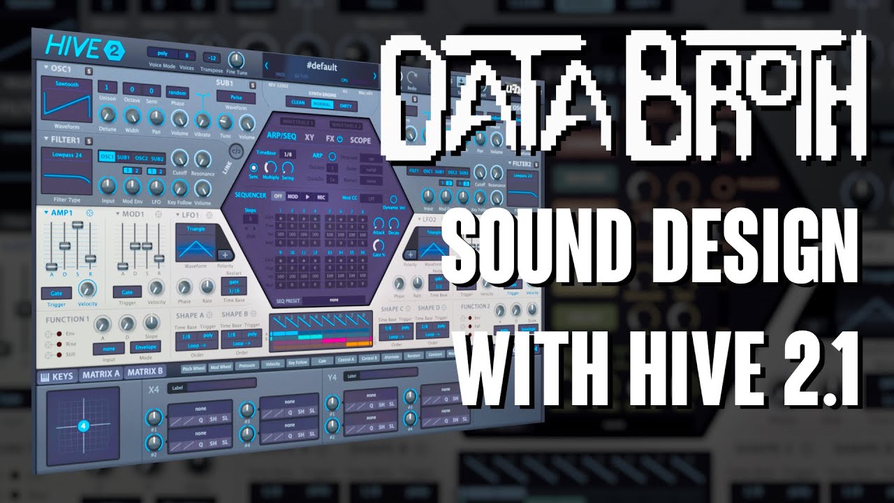 Sound design with u-he HIVE 2.1