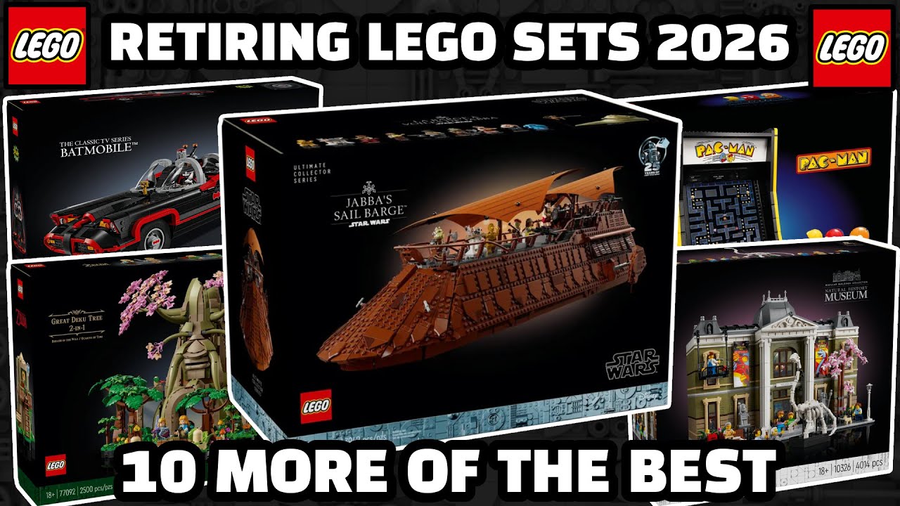 Ещё 10 лучших наборов LEGO, которые будут сняты с производства в 2026 году! | Новости об инвестиц...