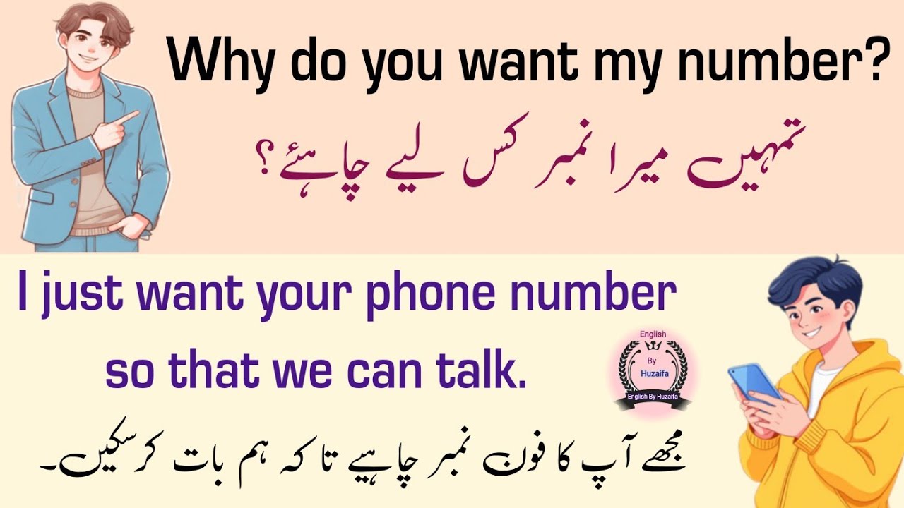 Daily English to Urdu Q&A Sentences | Learn Spoken English Easily | روزمرہ سوال جواب