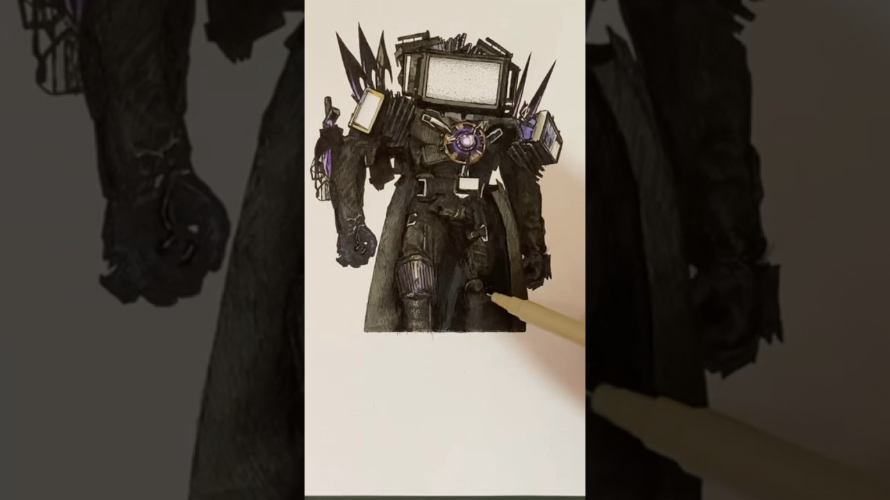 Titan TV Man 3.0｜Skibidi toile 71 #gaming #gameplay #drawing #drawinggame #skibiditoilet