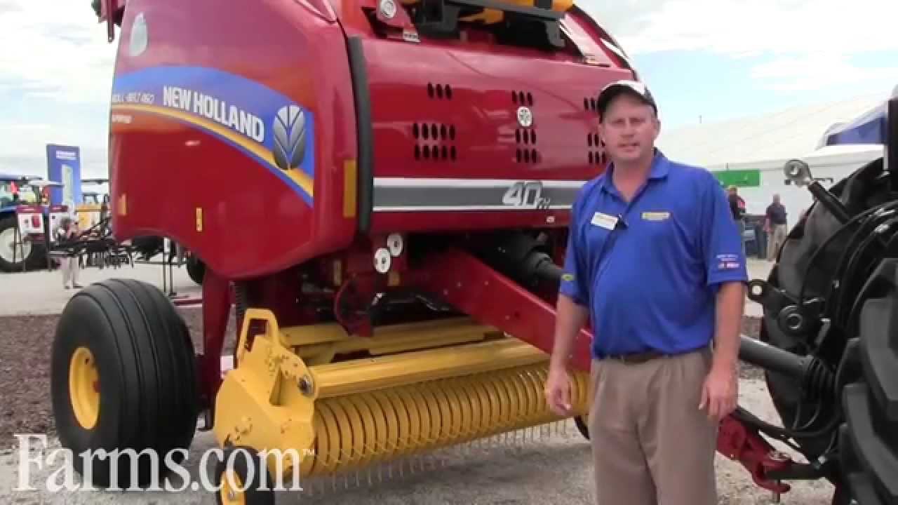 New Holland Roll-Belt 450 Round Baler Preview