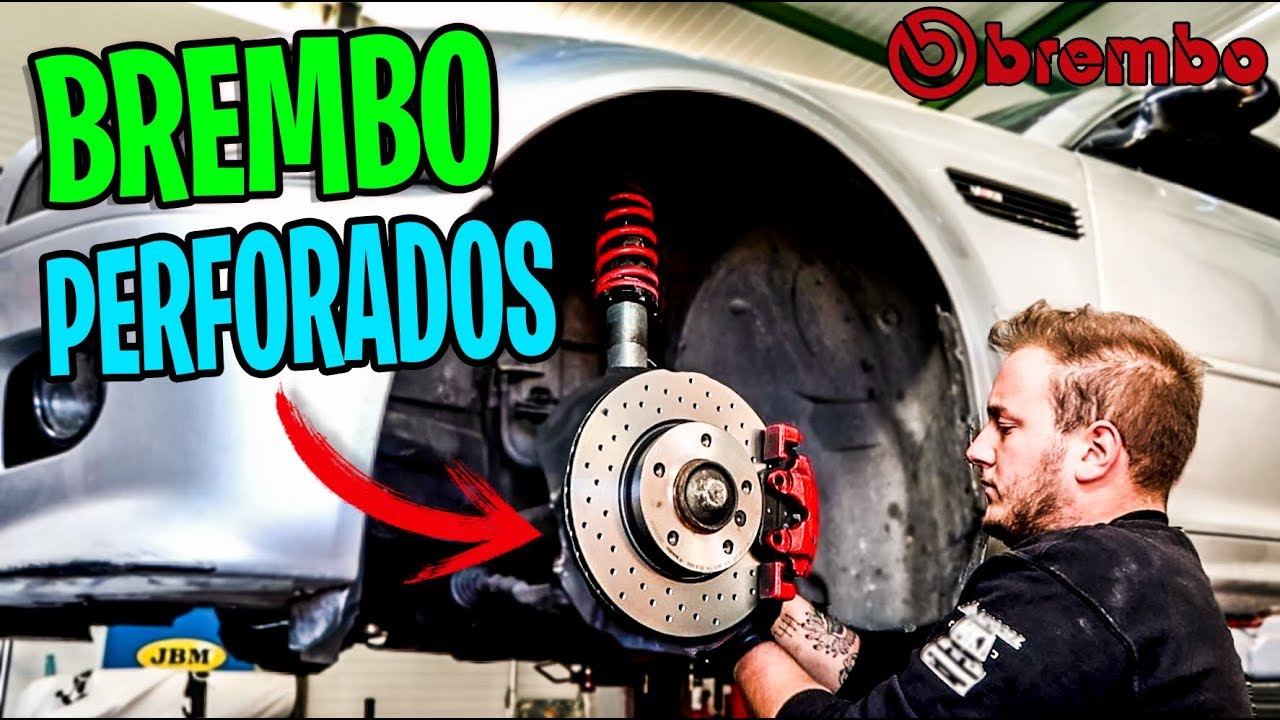PONIENDO EL KIT BREMBO CON LATIGUILLOS PARA MI BMW E46! ¿VALE LA PENA?