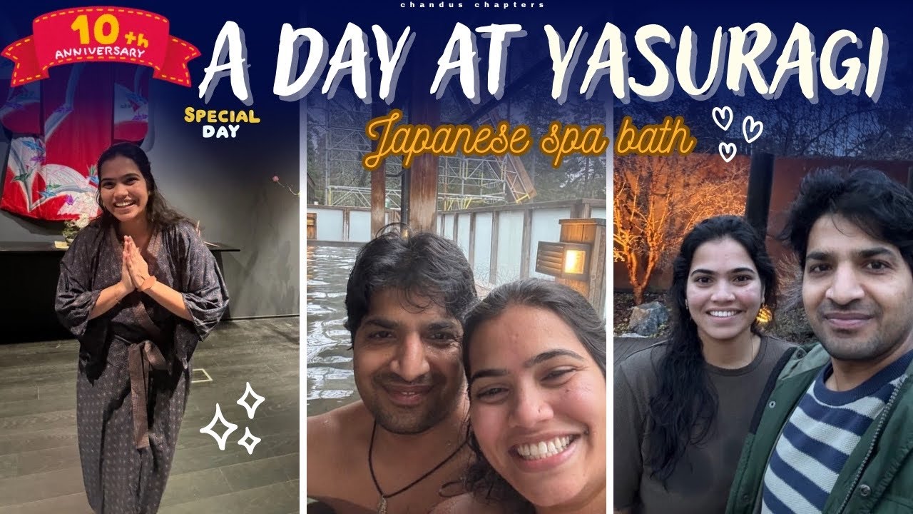 Japanese Spa at Yasuragi|A Must Try for Couples❤️🥰 #10thanniversary Special|Outdoor pool|Salt Sauna