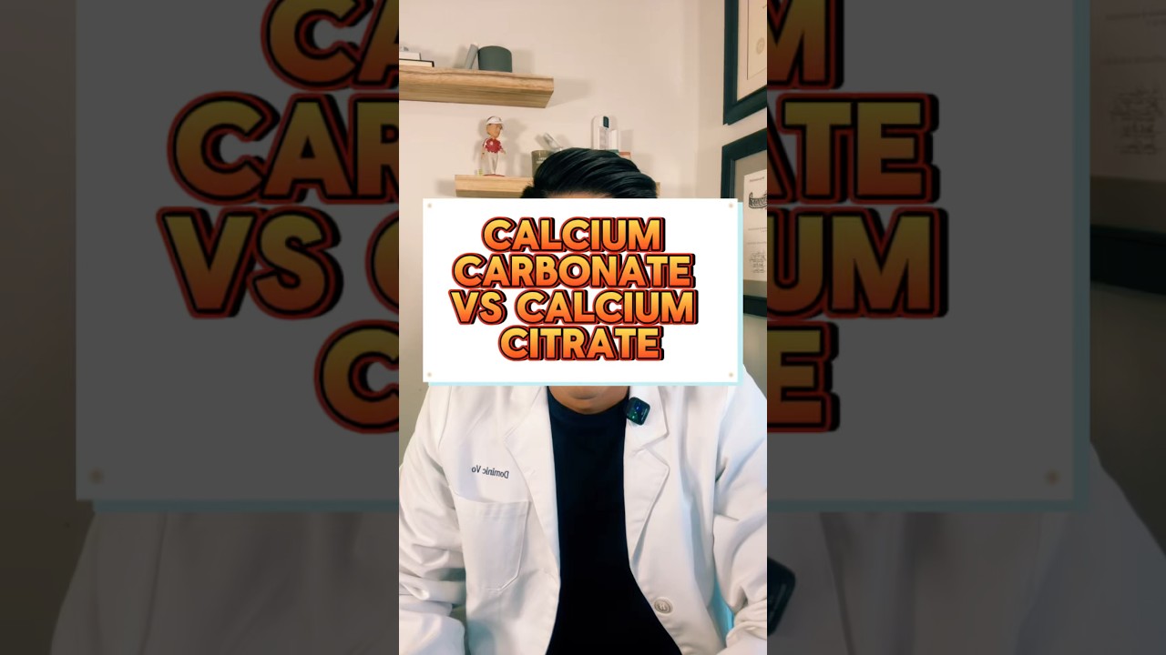 Most people don&rsquo;t know this about calcium supplements 💊 #pharmacisttips #supplements #medicine